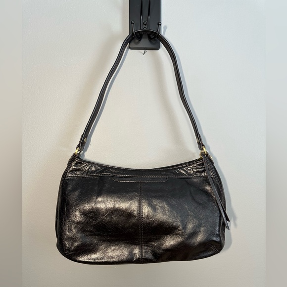 HOBO Black Leather Shoulder Bag - Picture 2 of 15